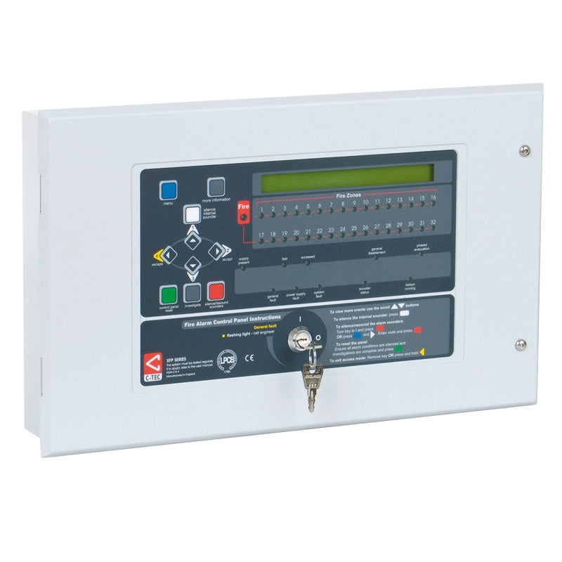XFP502/X 2 Loop 32 Zone Addressable Fire Panel (XP95/Discovery protocol)
