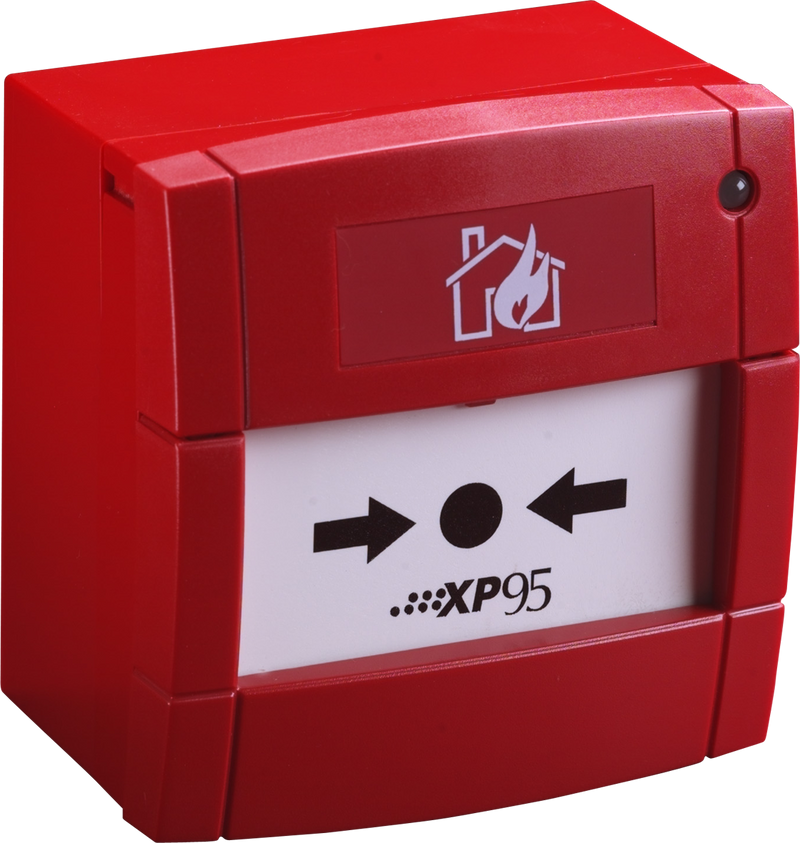 XP95 Red Manual Addressable Callpoint 55100-908 (SA5900-908IMC)
