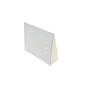 Agrippa Acoustic Fire Door Holder Floor Bracket Floor-Mounted White (1997R)