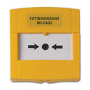 Ziton Yellow Flush Call Point with Glass – DMN700Y