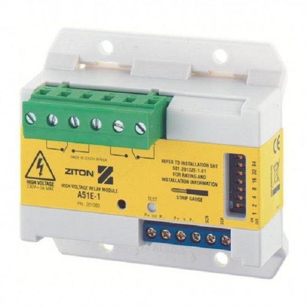 Ziton A51E-1 Mini Relay Unit for Mains Voltages