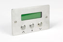 QT608C/SS  Nurse Call System Quantec. Stainless Steel Display (with controls)